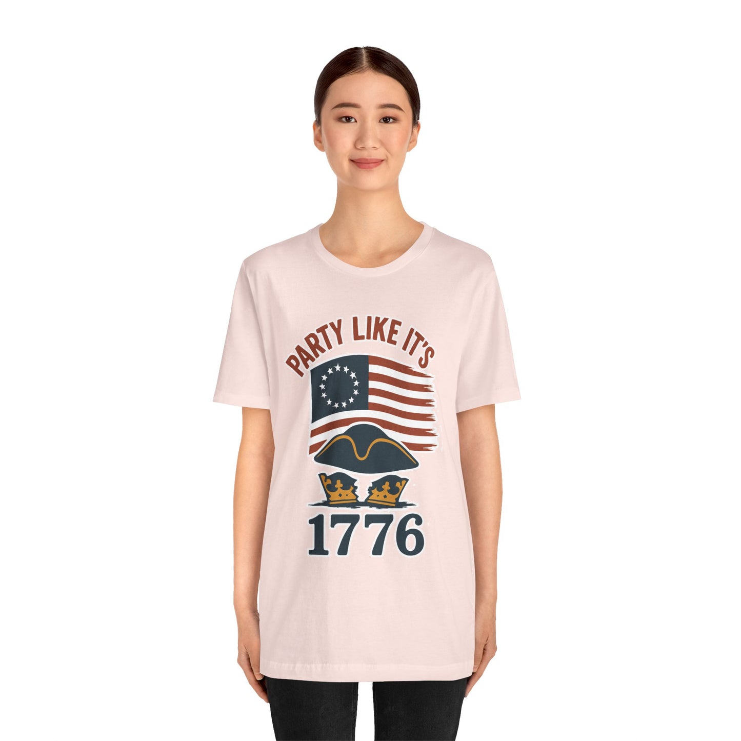 Party Like It’s 1776 T-Shirt – Revolutionary Spirit USA Tee - WhimSpin - https://whimspin.com