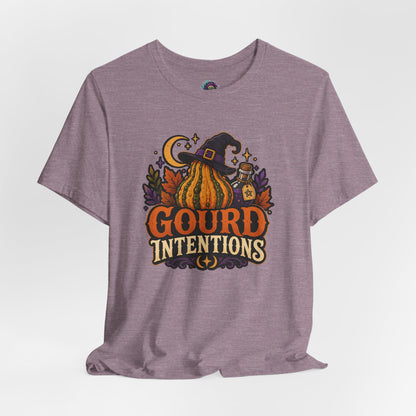 Gourd Intentions T-Shirt – Funny Witchy Fall Pumpkin Tee