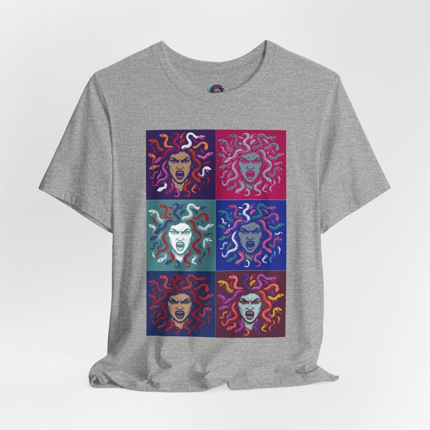The Female Gaze Medusa T-Shirt – Feminist Pop Art Tee