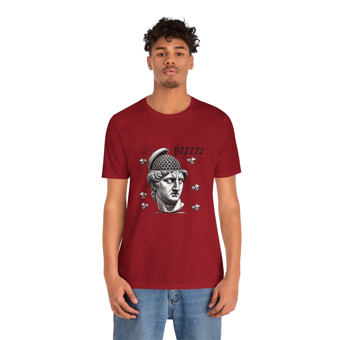 Hive Mind T-Shirt – Surreal Bee Group Think Parody Tee