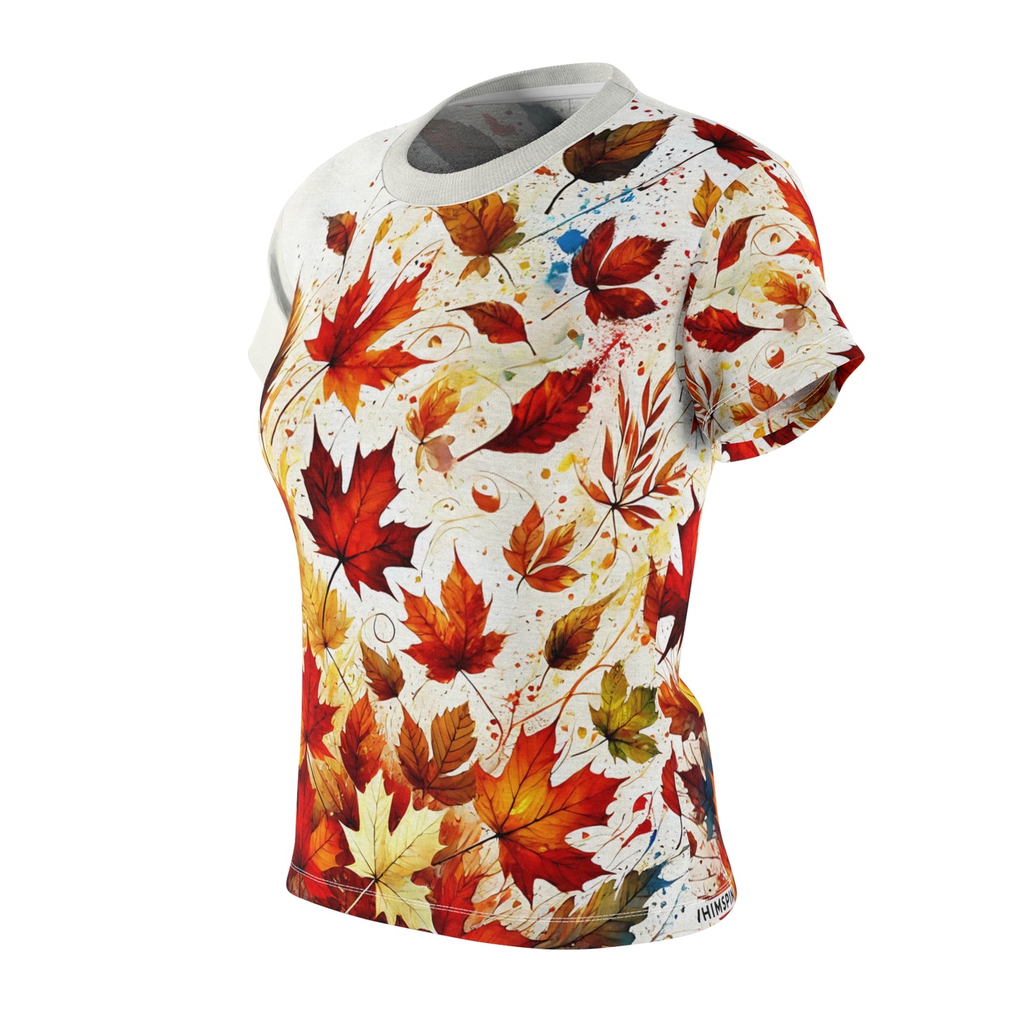 Autumn Leaves All-Over Print Shirt – Bold, Colorful Fall Tee