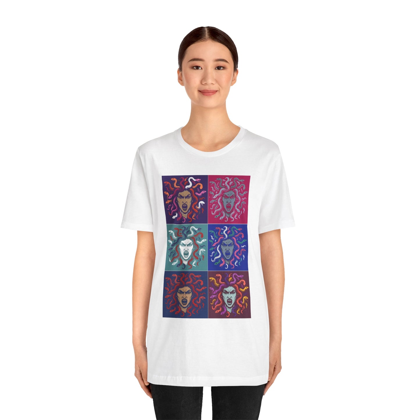 The Female Gaze Medusa T-Shirt – Feminist Pop Art Tee