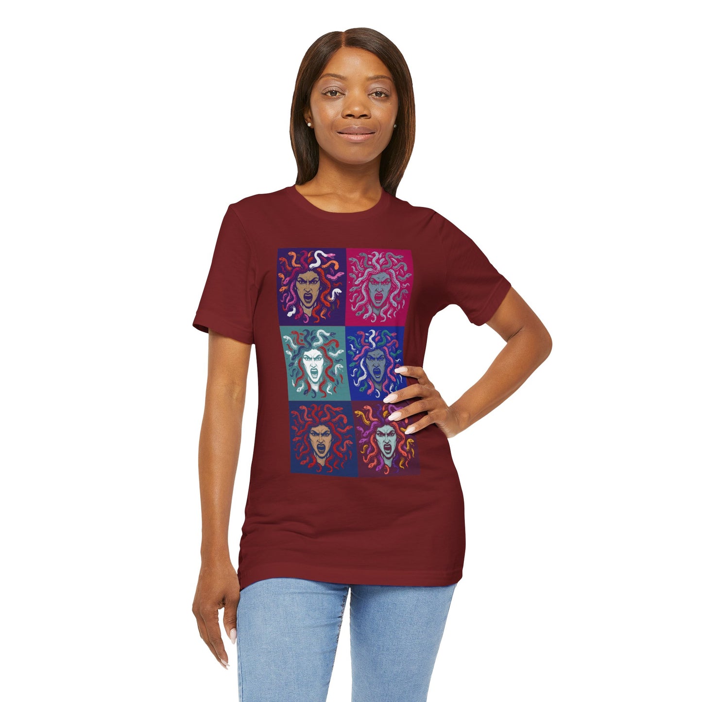 The Female Gaze Medusa T-Shirt – Feminist Pop Art Tee