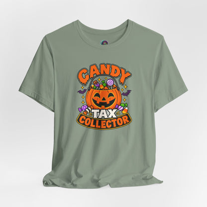 Candy Tax Collector T-shirt - Funny Halloween Trick-or-Treat Tee