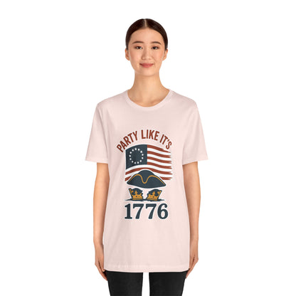 Party Like It’s 1776 T-Shirt – Revolutionary Spirit USA Tee