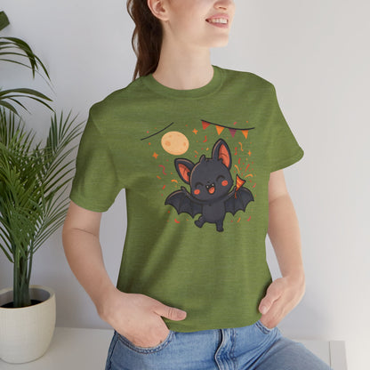 Chibi Bat T-Shirt – Cute Bat Chibi Halloween Shirt for All Ages
