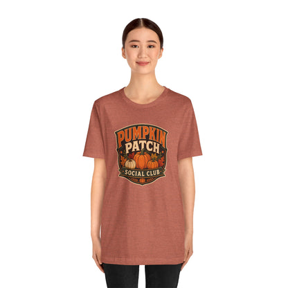 Pumpkin Patch Social Club T-Shirt – Fall Pumpkin Tee