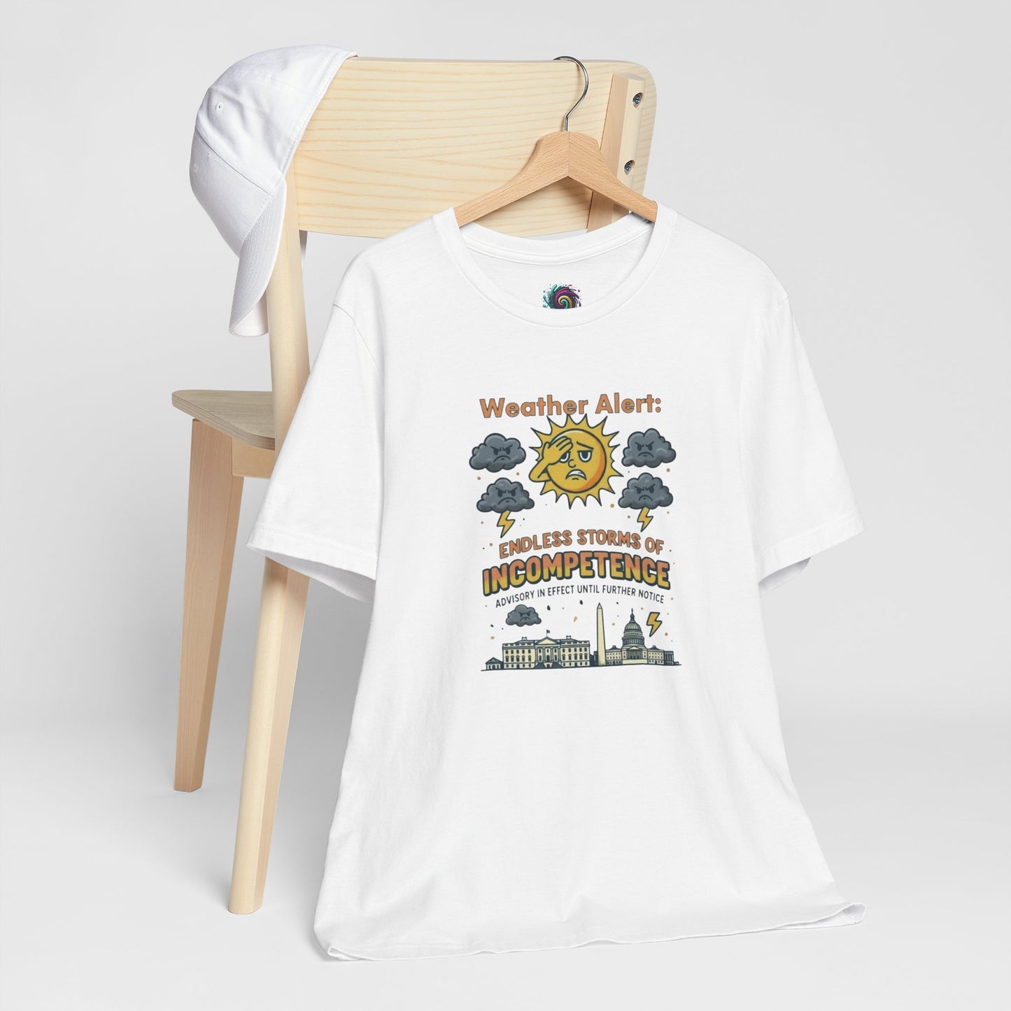 Weather Alert Political Satire T-Shirt – Funny Protest Shirt | Whimspin