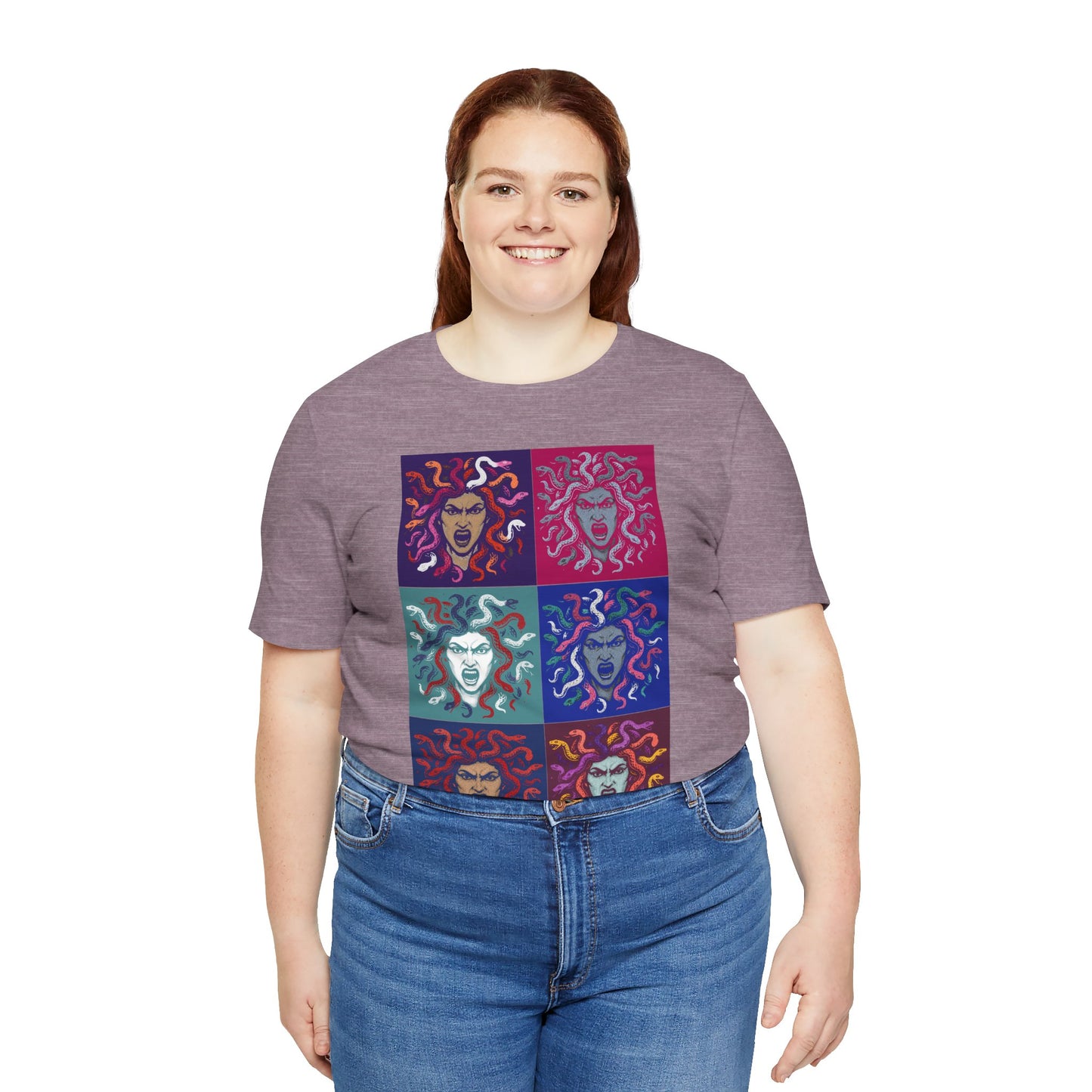 The Female Gaze Medusa T-Shirt – Feminist Pop Art Tee