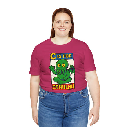 C is for Cthulhu Graphic Tee – Funny Cthulhu Shirt