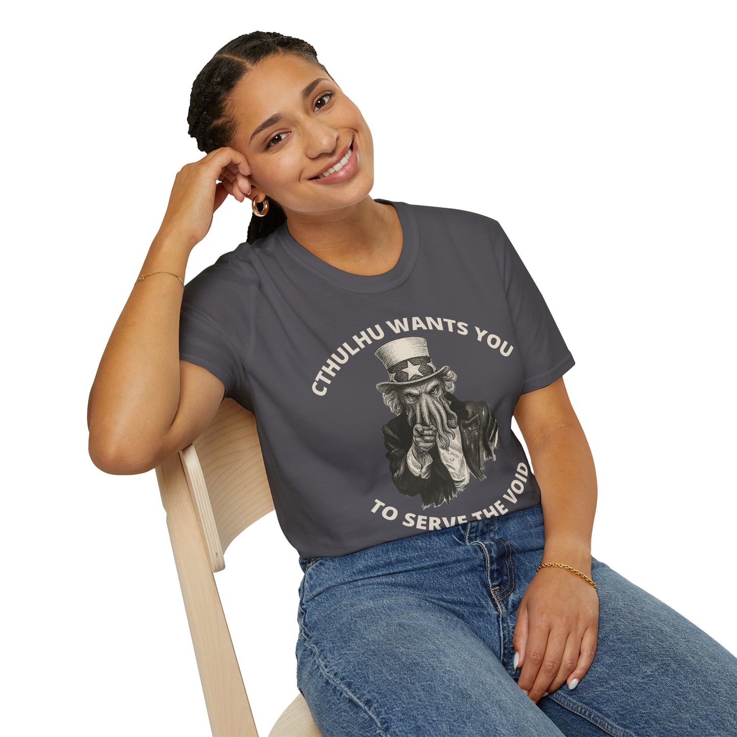 Cthulhu Wants You T-Shirt – Mythos Shirt for HP Lovecraft Fans - WhimSpin - https://whimspin.com