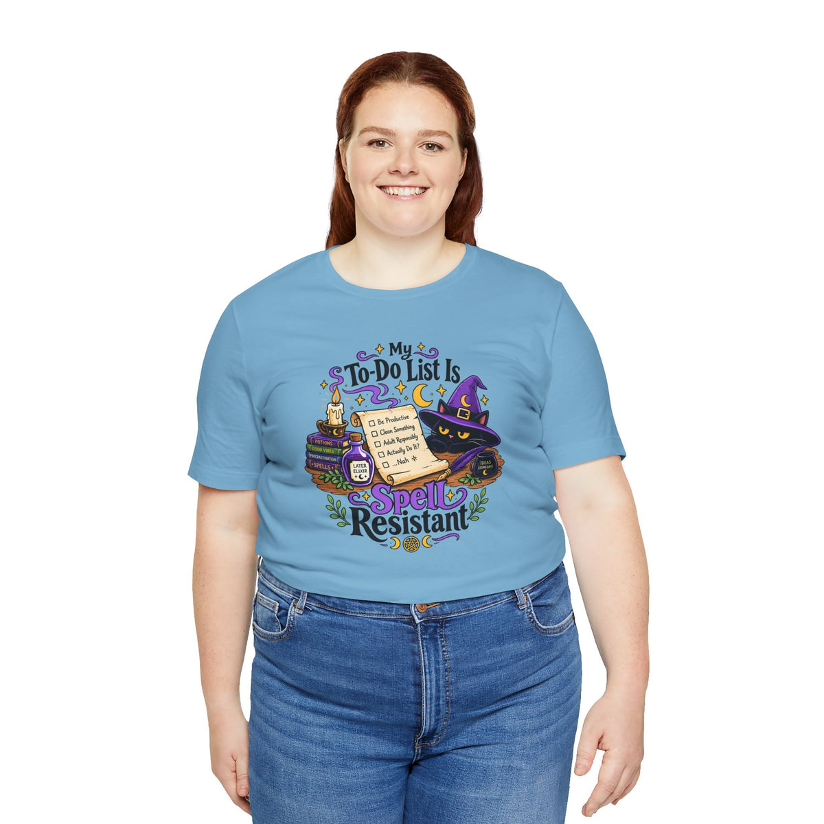 My To-Do List Is Spell Resistant T-Shirt – Funny Witchy ADHD Tee