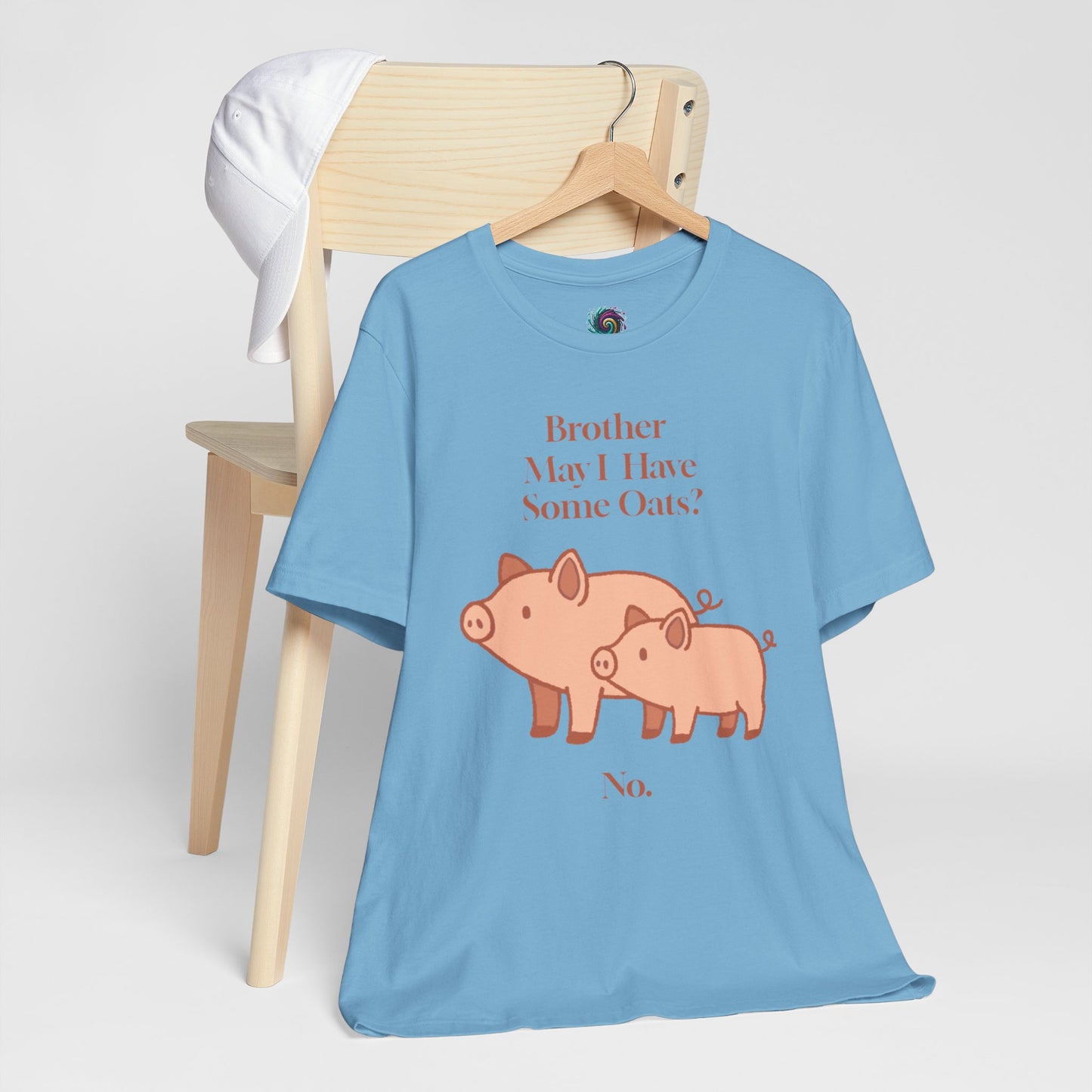 Brother May I Have Some Oats T-Shirt – Funny Viral Pig Meme Tee