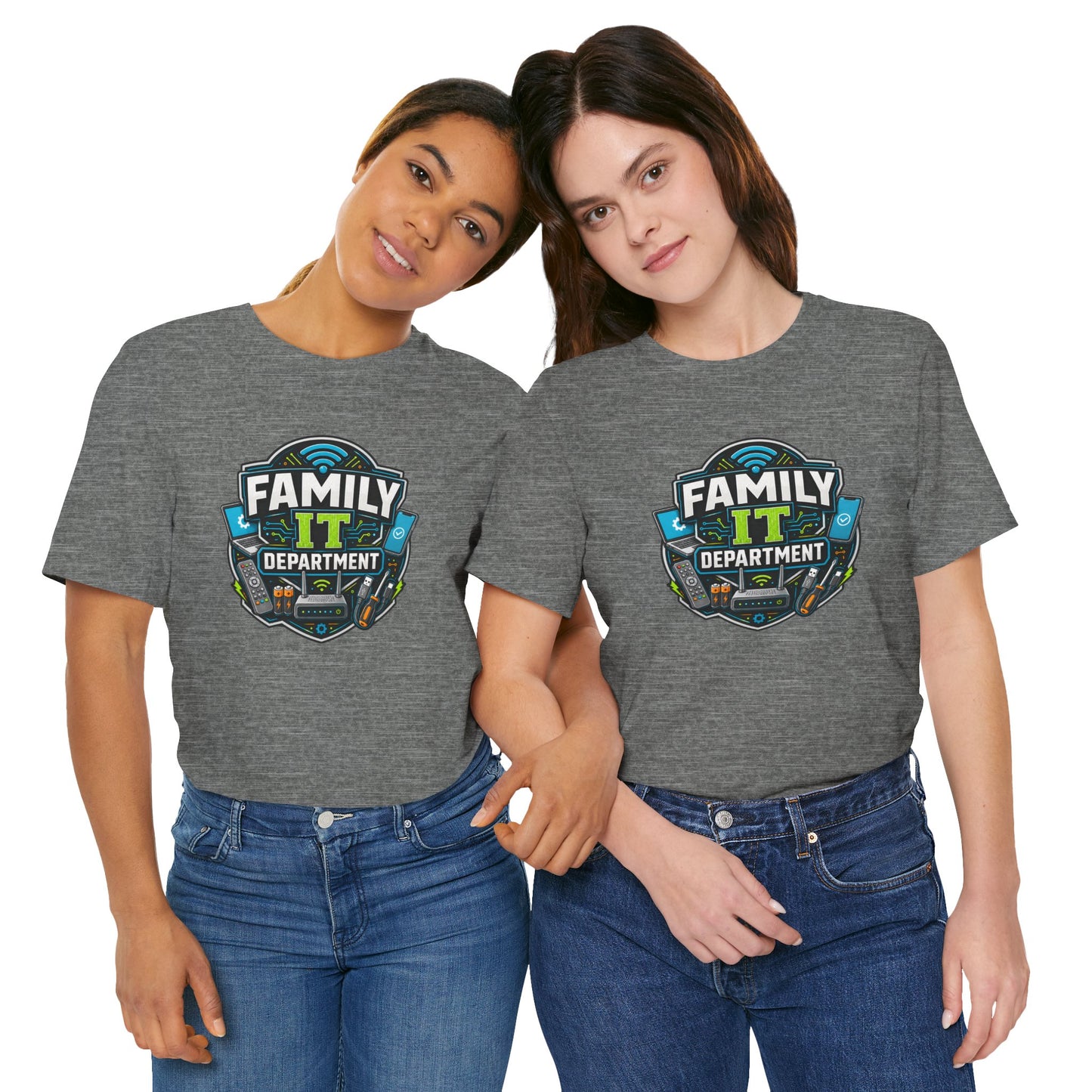 Family IT Department T-Shirt – Funny Household Tech Support Tee