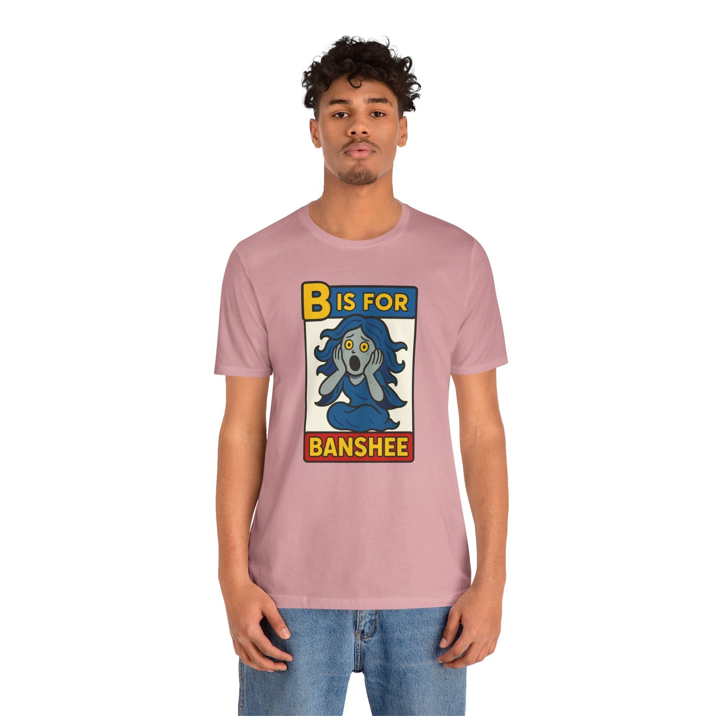 B is for Banshee T-Shirt – Funny Halloween Legend Alphabet Tee