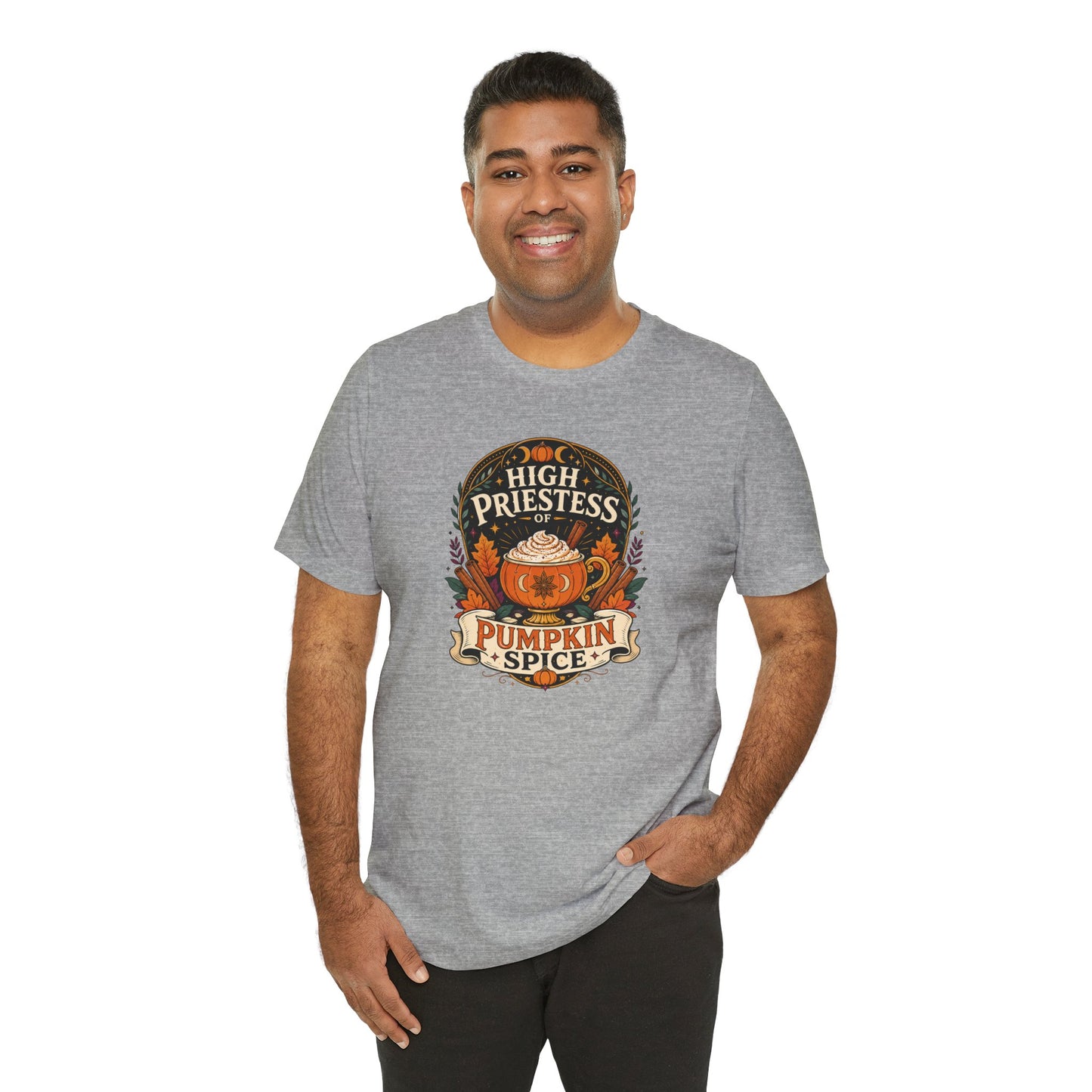 High Priestess of Pumpkin Spice T-Shirt – Funny Fall Tee