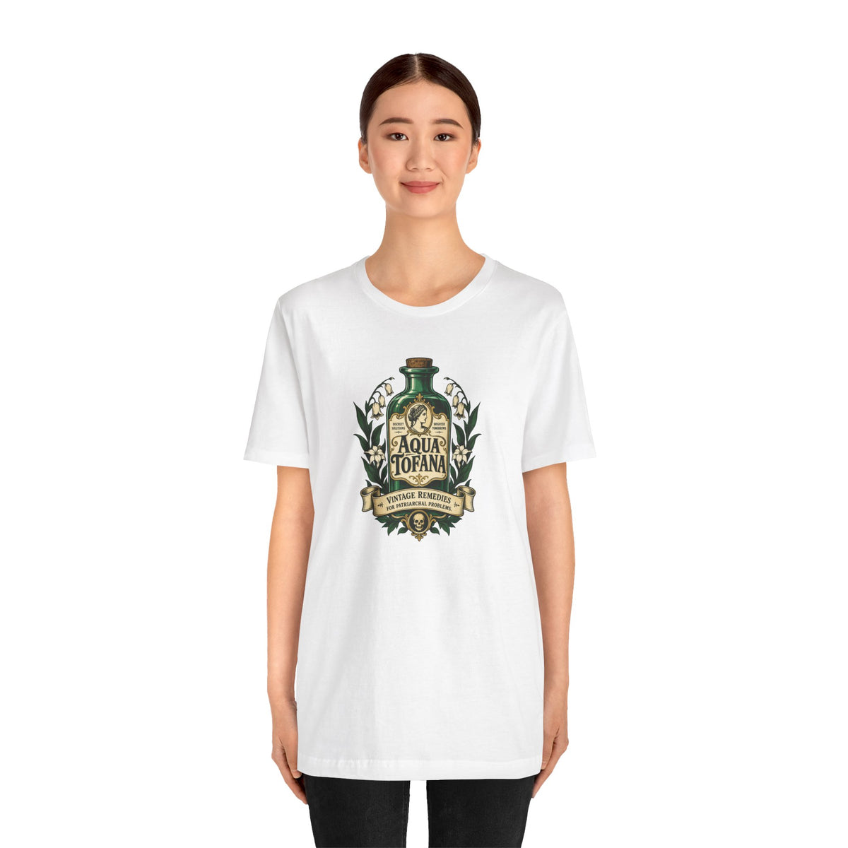 Aqua Tofana T-Shirt – Dark History Feminist Apothecary Tee