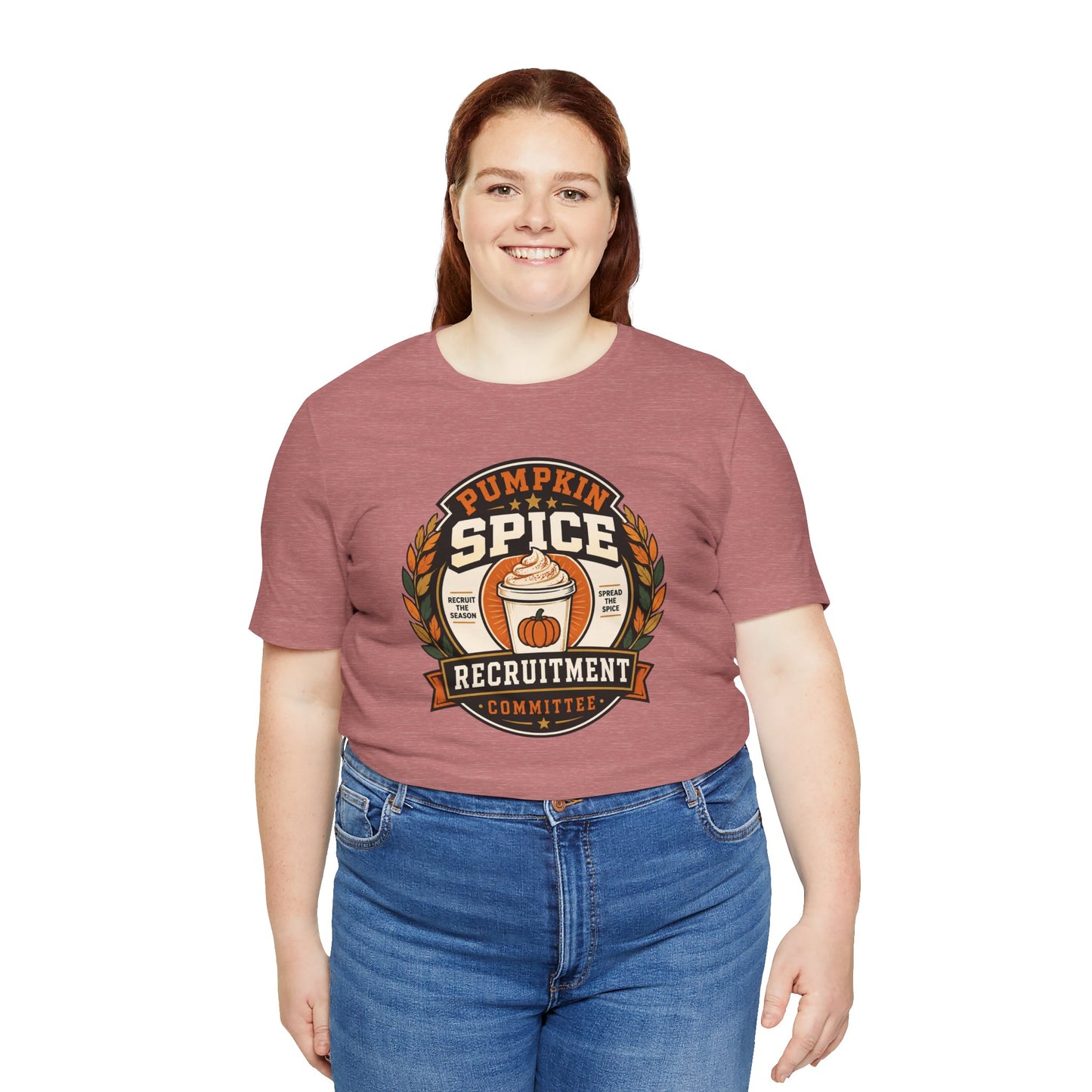 Pumpkin Spice Recruitment Committee T-Shirt – Funny Fall Tee