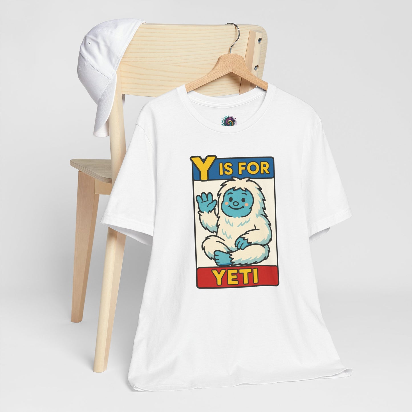 Y Is for Yeti T-Shirt – Cute Winter Monster Tee from the Monster Alphabet Series
