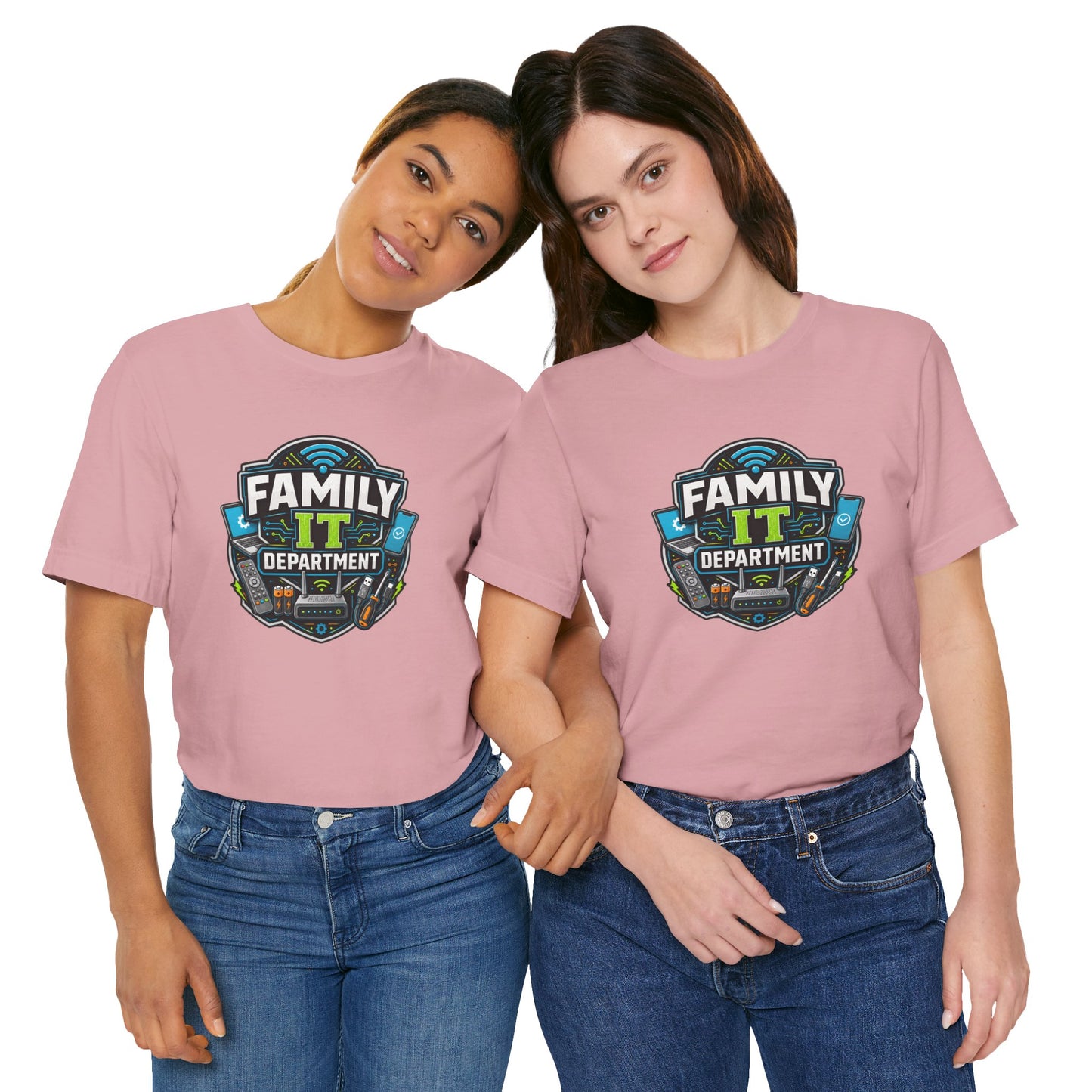 Family IT Department T-Shirt – Funny Household Tech Support Tee
