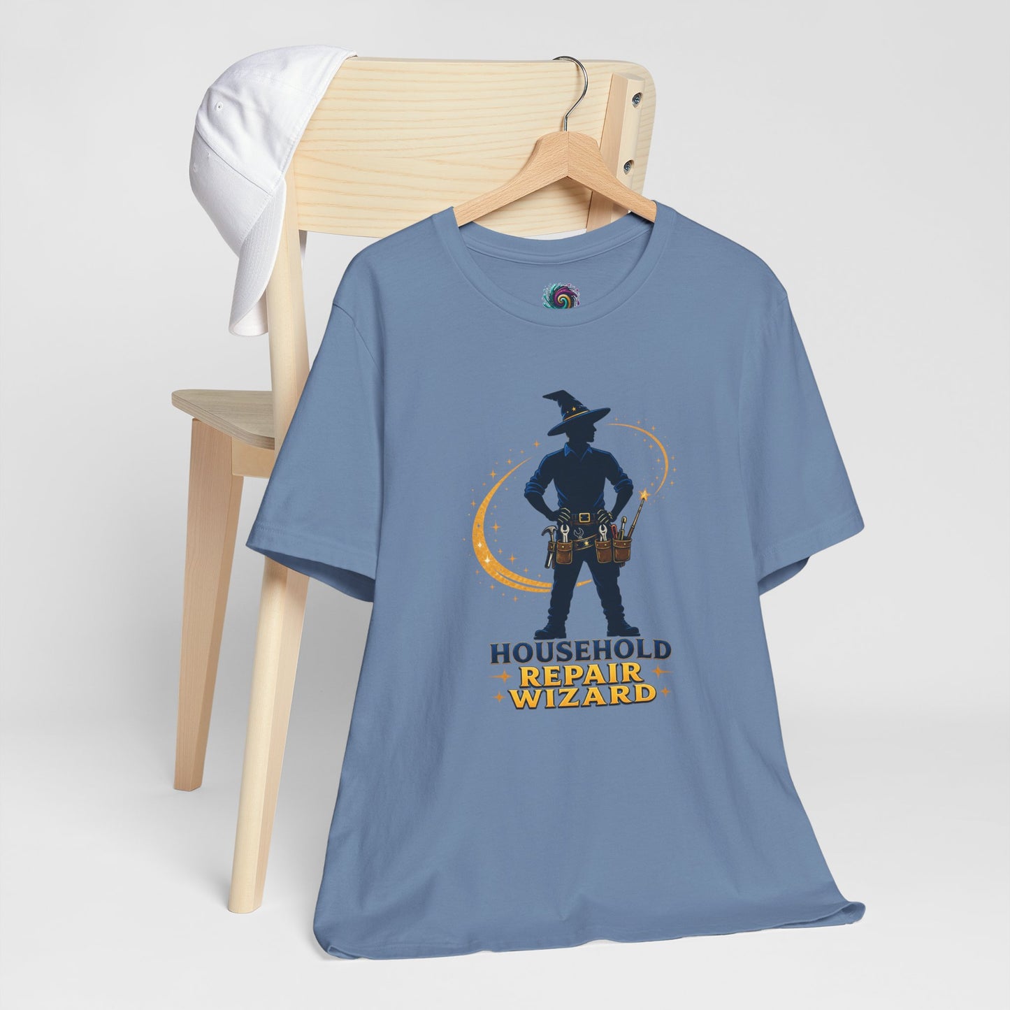 Household Repair Wizard T-Shirt – Funny Handy Dad Tee