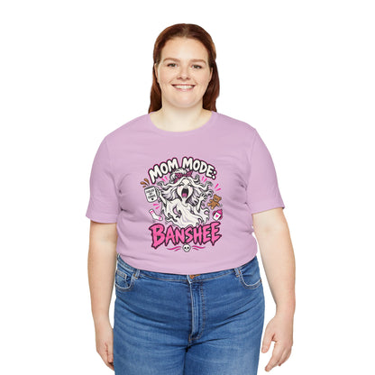Mom Mode Banshee T-Shirt – Funny Chaotic Mom Halloween Tee