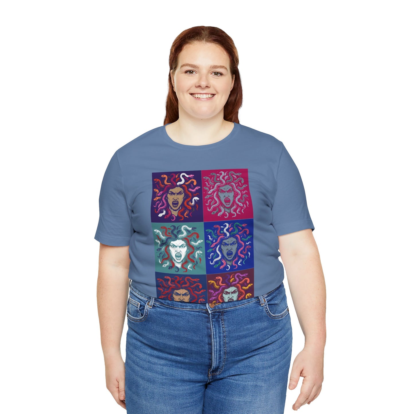 The Female Gaze Medusa T-Shirt – Feminist Pop Art Tee
