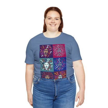 The Female Gaze Medusa T-Shirt – Feminist Pop Art Tee