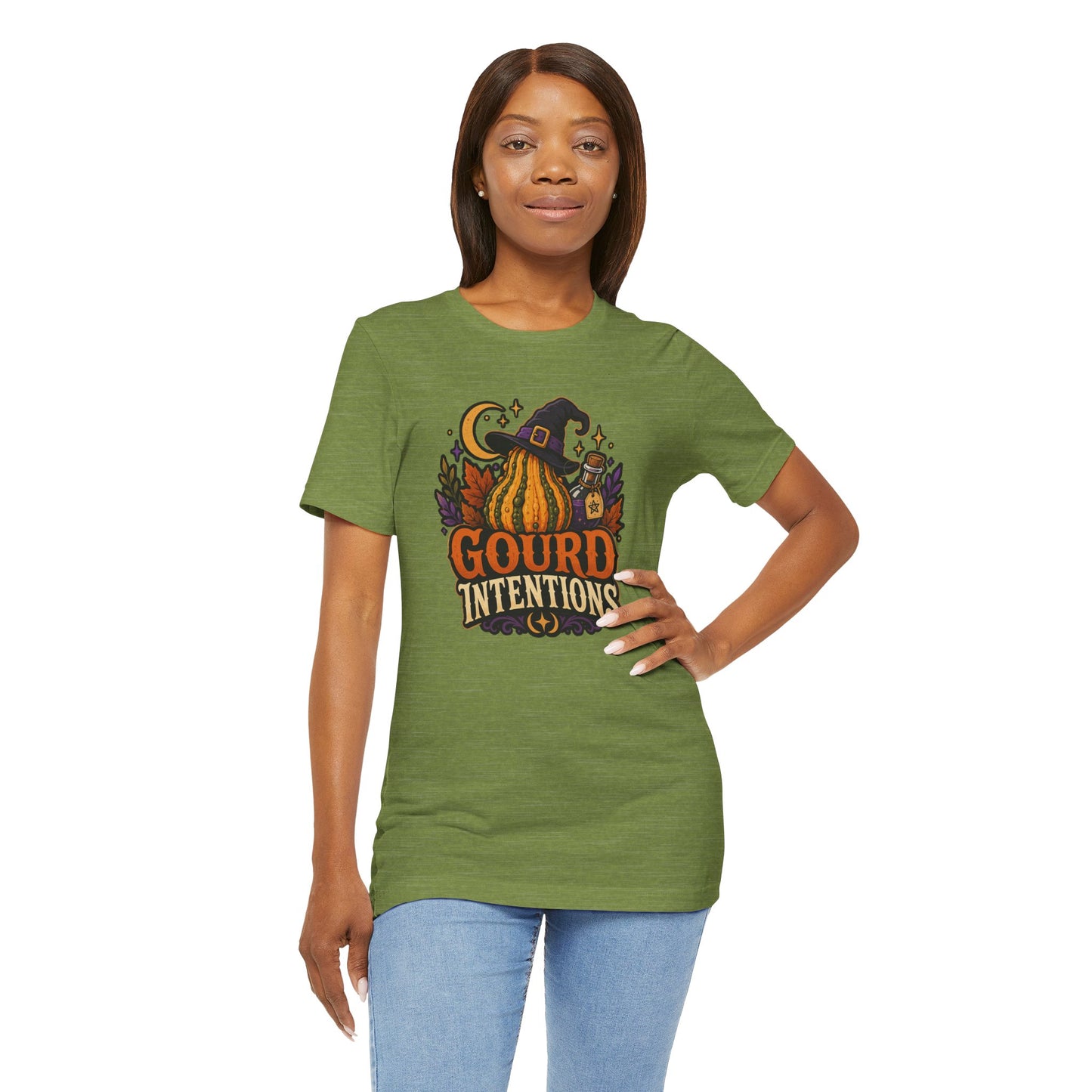 Gourd Intentions T-Shirt – Funny Witchy Fall Pumpkin Tee