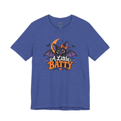 A Little Batty T-shirt - Cute Funny Halloween Bat Tee