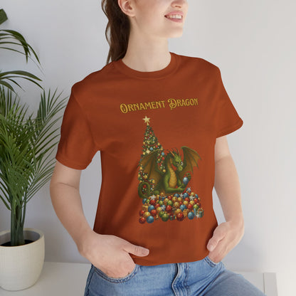 Ornament Dragon T-Shirt – Christmas Dragon Tee for Ornament Lovers