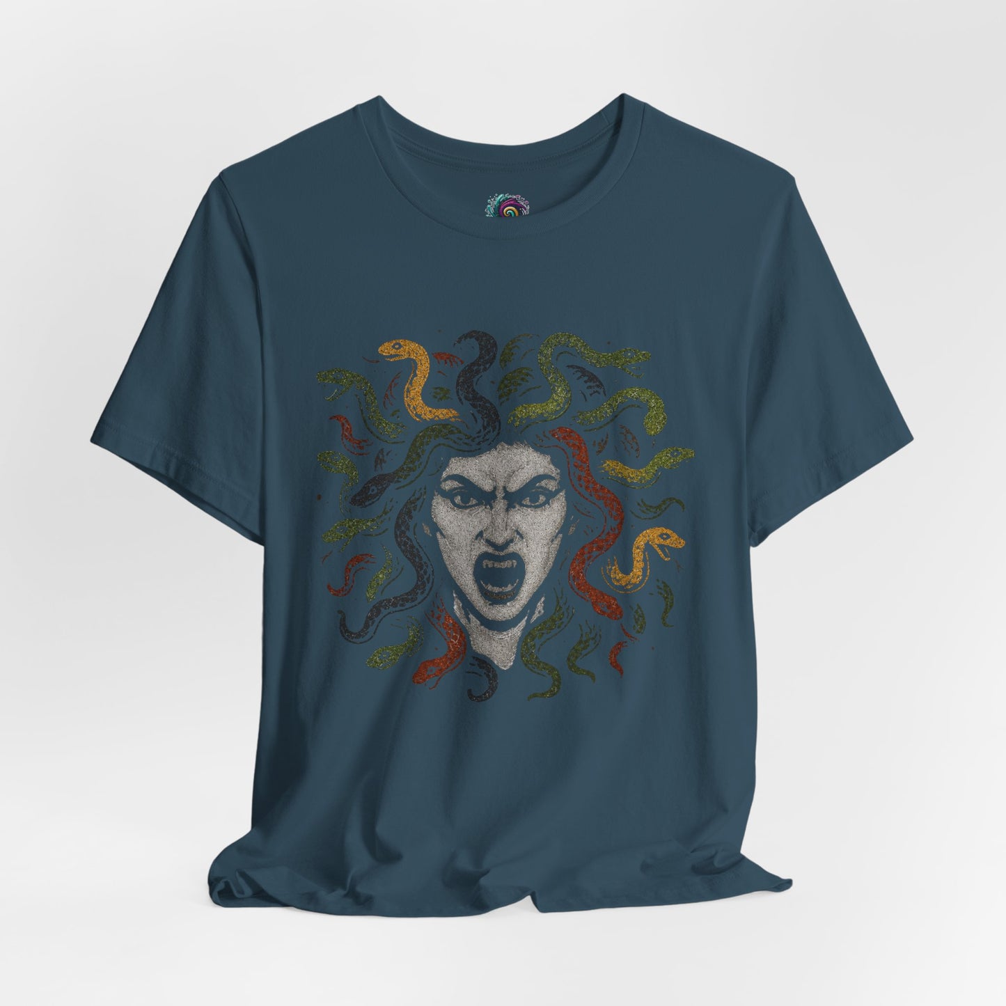 Medusa T-Shirt – Greek Mythology Gorgon Graphic Tee