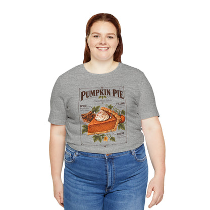 Pumpkin Pie Anatomy T-Shirt – Vintage Thanksgiving Fall Tee