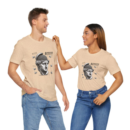 Hive Mind T-Shirt – Surreal Bee Group Think Parody Tee
