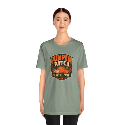 Pumpkin Patch Social Club T-Shirt – Fall Pumpkin Tee