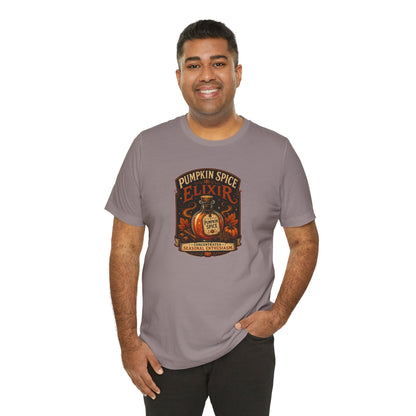 Pumpkin Spice Elixir T-Shirt – Funny Witchy Fall Coffee Tee
