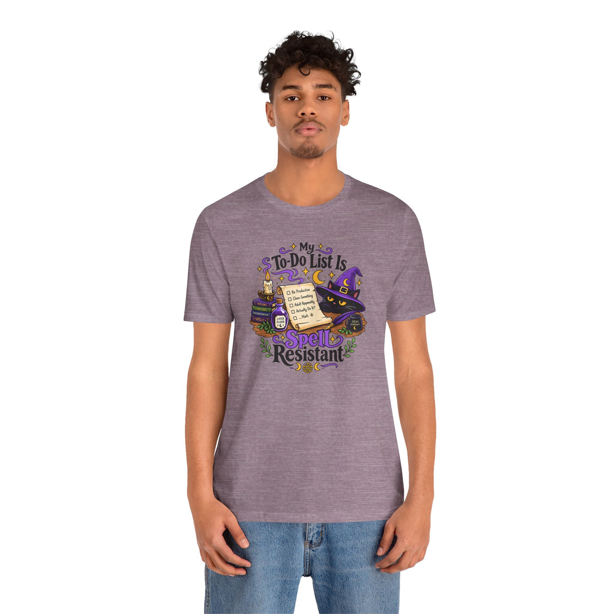 My To-Do List Is Spell Resistant T-Shirt – Funny Witchy ADHD Tee