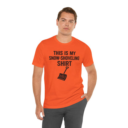 This Is My Snow-Shoveling Shirt – Funny Winter Chore Tee