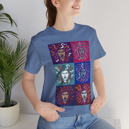 The Female Gaze Medusa T-Shirt – Feminist Pop Art Tee