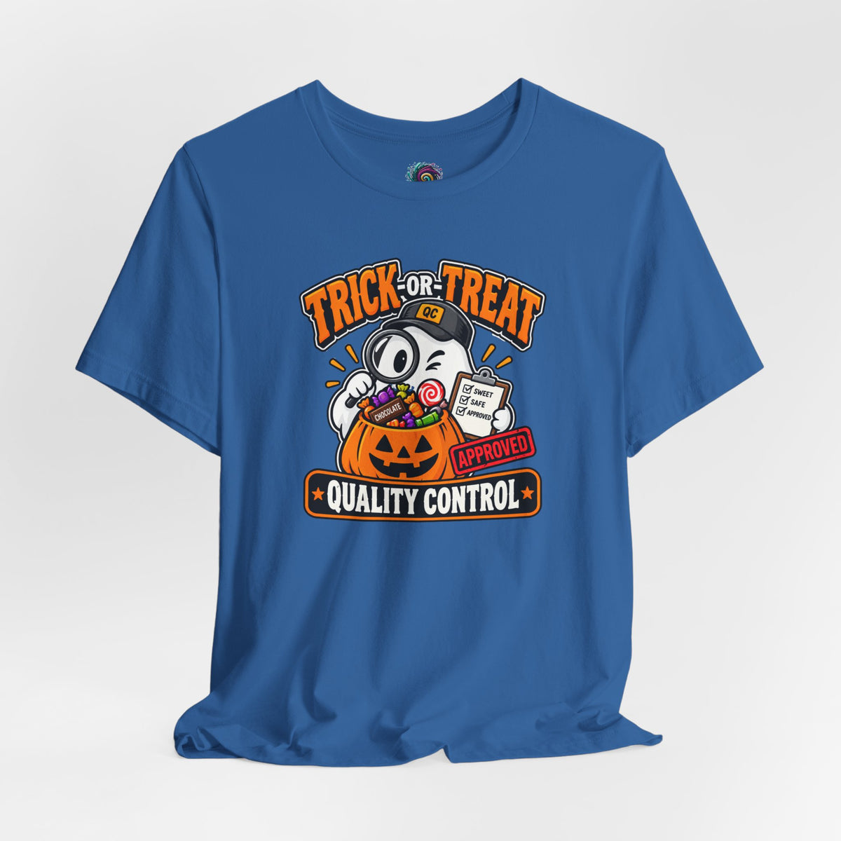 Trick-or-Treat Quality Control T-Shirt – Funny Halloween Candy Tee
