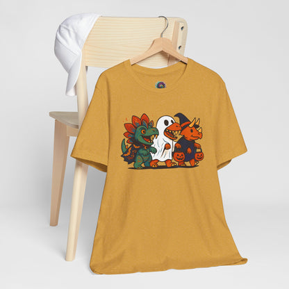Halloween Dino Squad T-Shirt – Funny Trick-or-Treat Dinosaur Tee
