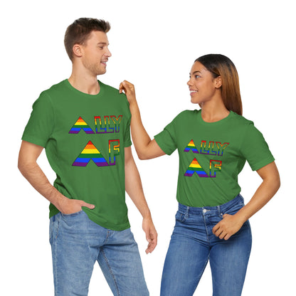 Ally AF Pride Tee – Bold LGBTQ+ Support Shirt for Loud Allies