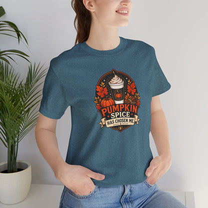 Pumpkin Spice Has Chosen Me T-shirt - PSL Humor Tee