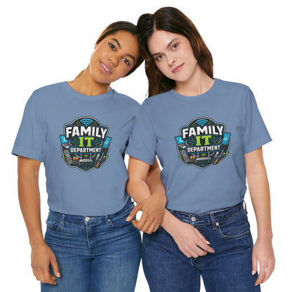 Family IT Department T-Shirt – Funny Household Tech Support Tee