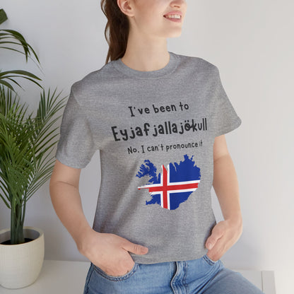Eyjafjallajökull T-Shirt – Funny Iceland Volcano Travel Merch