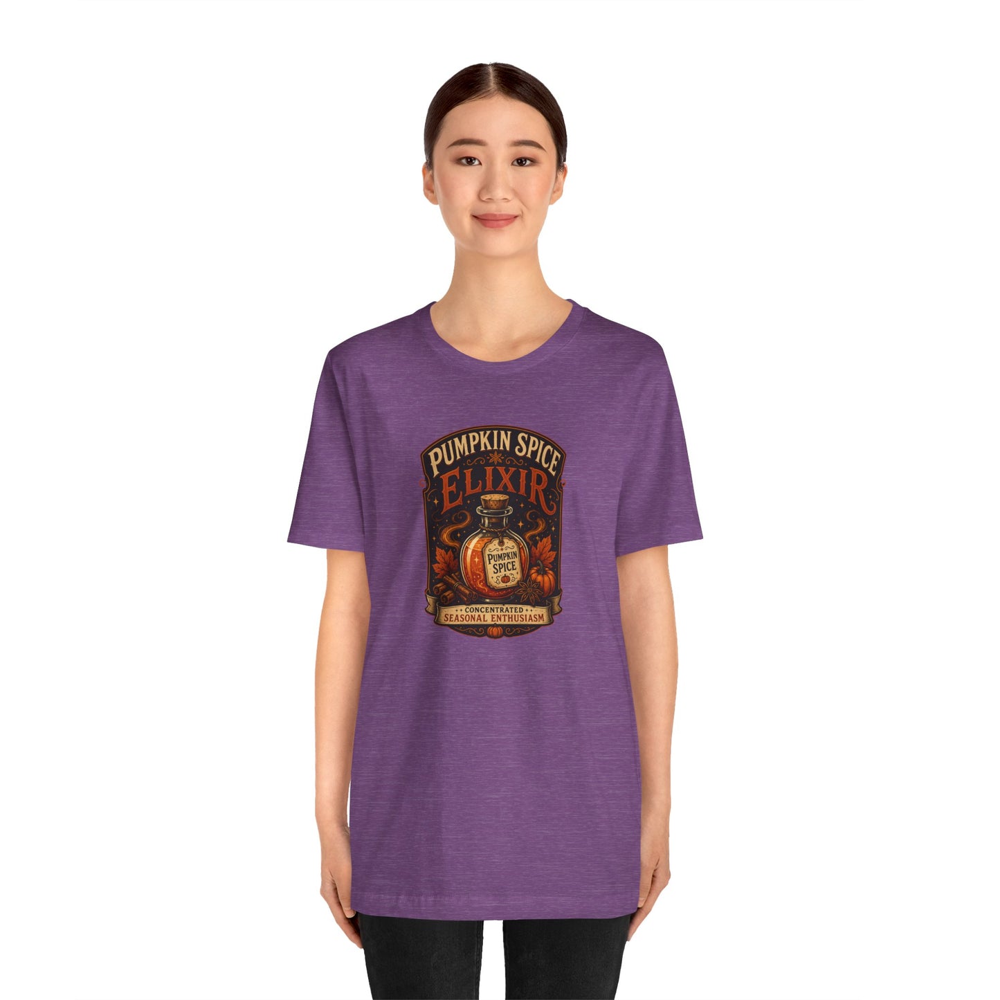 Pumpkin Spice Elixir T-Shirt – Funny Witchy Fall Coffee Tee