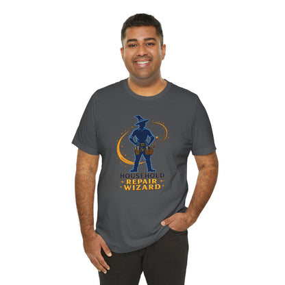 Household Repair Wizard T-Shirt – Funny Handy Dad Tee