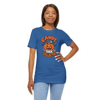 Candy Tax Collector T-shirt - Funny Halloween Trick-or-Treat Tee