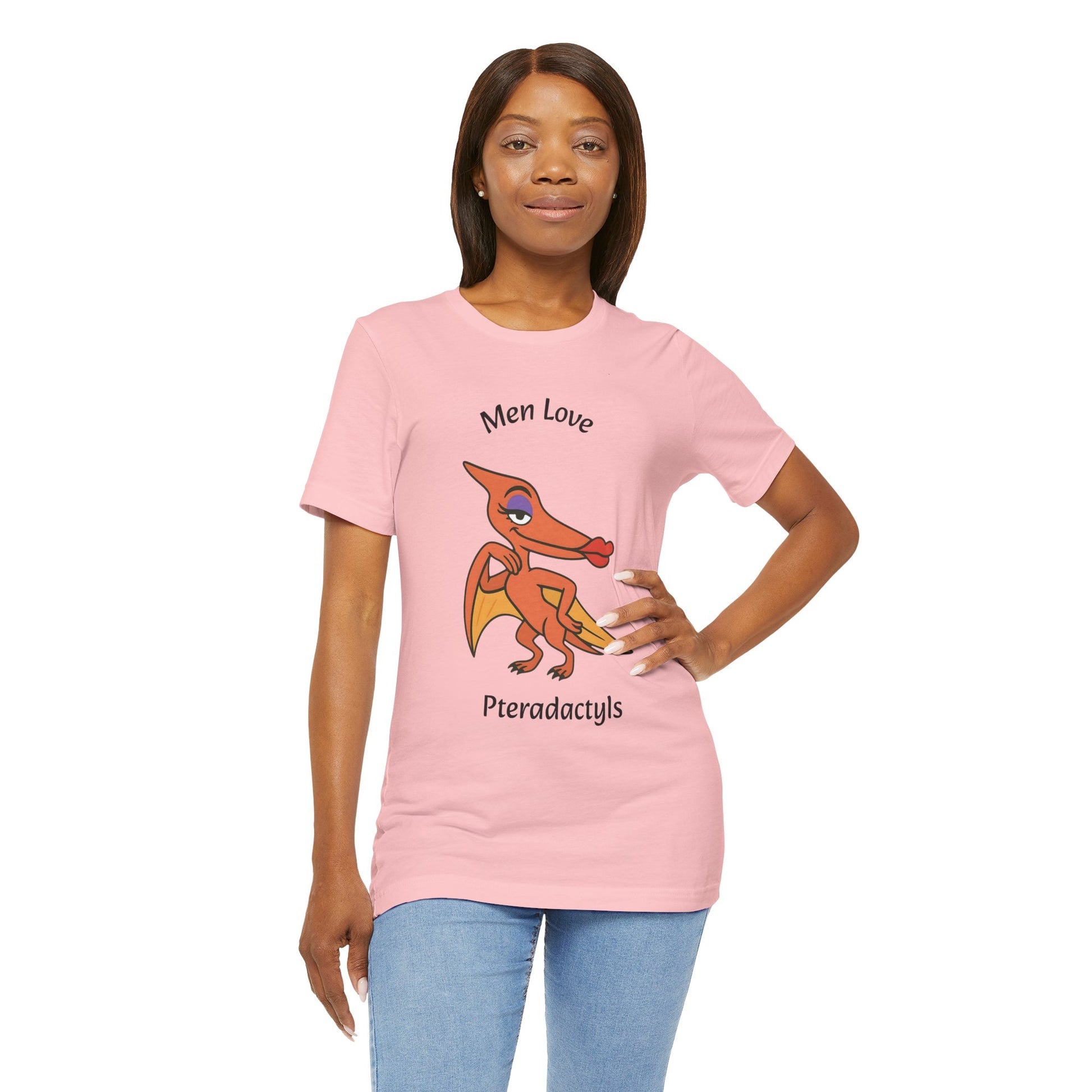 Men Love Pterodactyls Tee – Funny Dinosaur Graphic Shirt - WhimSpin - https://whimspin.com
