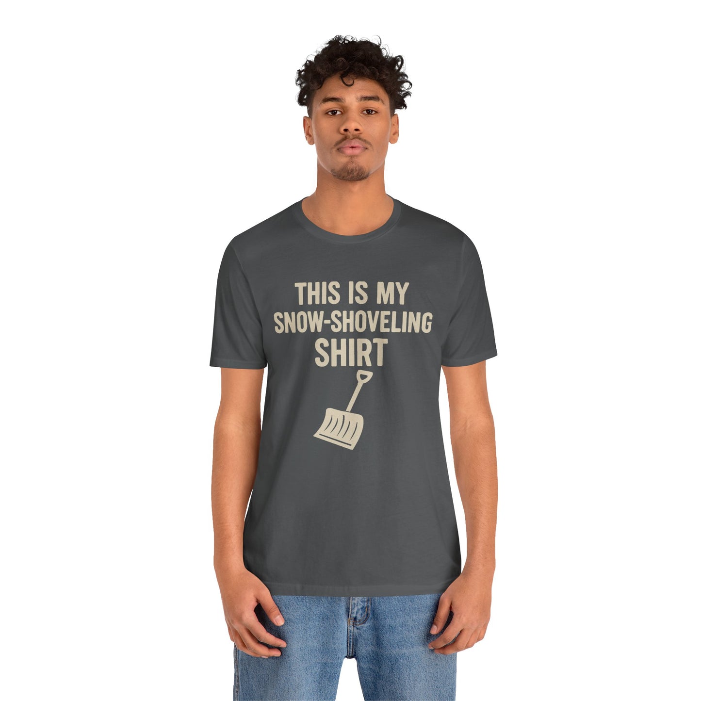 This Is My Snow-Shoveling Shirt – Funny Winter Chore Tee